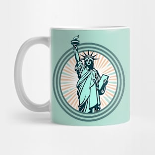 Statue of Liberty Emblem Mug